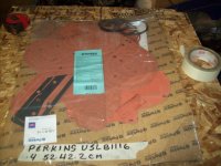 Perkins u5lb1116, S.43083 GASKET SET-BOTTOM (image for) Perkins u5lb1116, S.43083 GASKET SET-BOTTOM