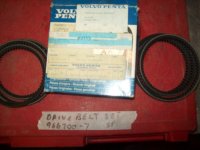 New Volvo Penta OEM 966700,966700-7, drive-belt kit (image for) New Volvo Penta OEM 966700,966700-7, drive-belt kit
