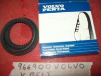 New Volvo Penta OEM 966900,966900-3, v-belt , (image for) New Volvo Penta OEM 966900,966900-3, v-belt ,