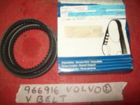 New Volvo Penta OEM 966916,978515, drive-belt (image for) New Volvo Penta OEM 966916,978515, drive-belt
