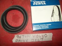 New Volvo Penta OEM 967114,967114-0,978710, drive-belt (image for) New Volvo Penta OEM 967114,967114-0,978710, drive-belt