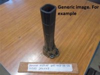Yamaha Exhaust Extension 6H5-41131-00-5B (image for) Yamaha Exhaust Extension 6H5-41131-00-5B