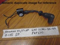 Yamaha Ignition Coil 6H5-85570-00-00 (image for) Yamaha Ignition Coil 6H5-85570-00-00