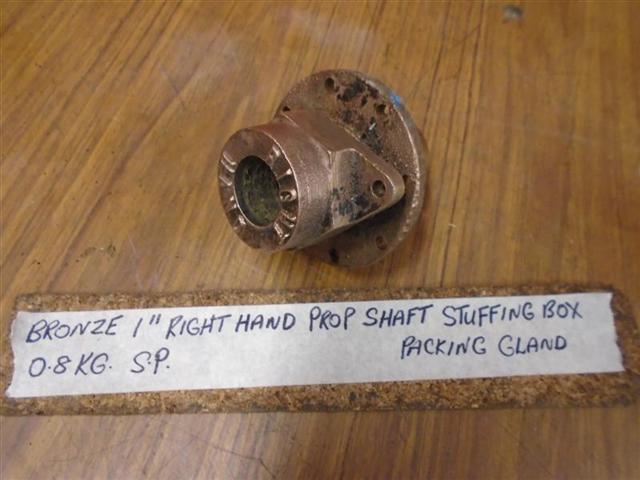 (image for) Bronze Right Hand 1" Propeller Shaft Stuffing Box