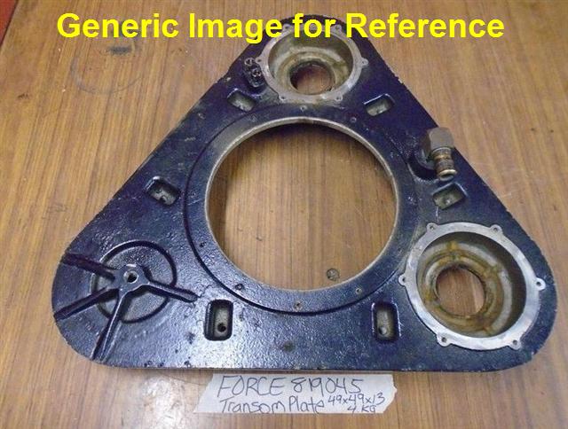 Force Transom Plate Assy F695212, 819045A1