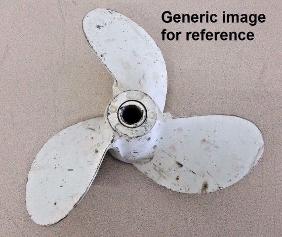 (image for) Johnson Evinrude Propeller 383629, 763583 - Click Image to Close