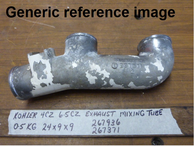 (image for) Kohler 4CZ 6.5CZ Exhaust Mixing Tube 267936