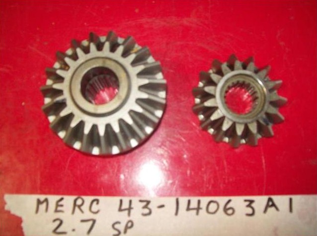 (image for) MerCruiser Bravo one 1 gearset 14063A 1, 14063A1