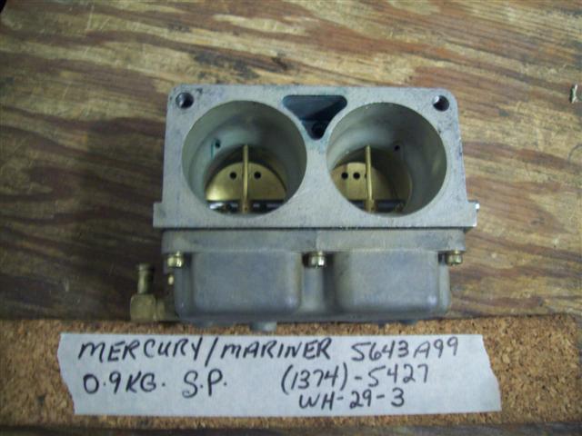 (image for) Mercury Mariner 150HP Bottom Position Carburetor 5643A99