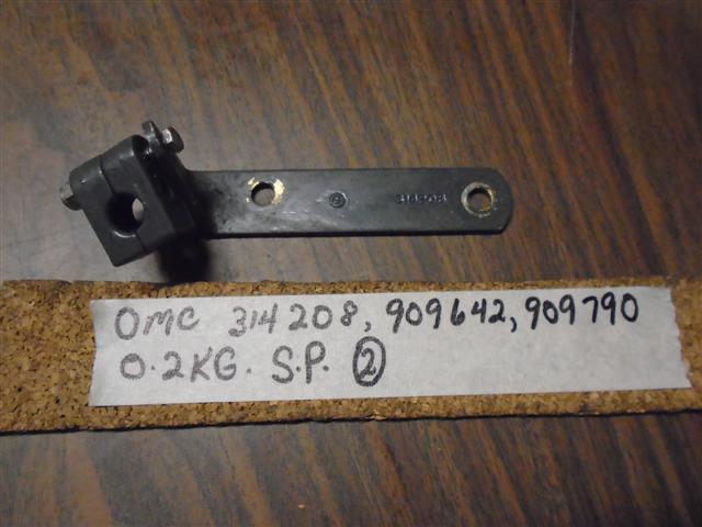 OMC Cobra Throttle Cable Anchor Bracket 314208, 909790