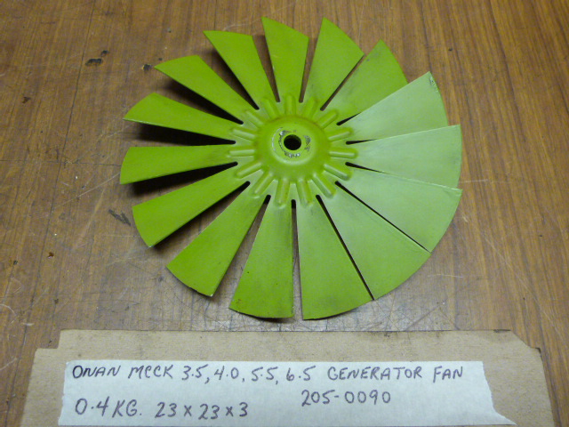 Onan MCCK Generator Fan 205-0090