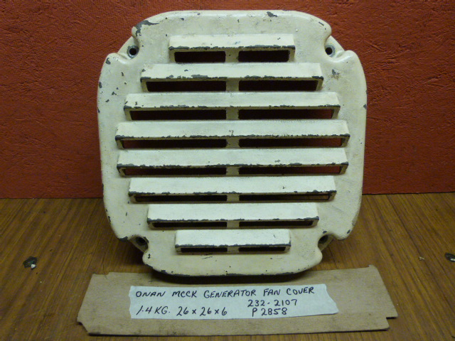Onan MCCK Generator Fan Cover 232-2107
