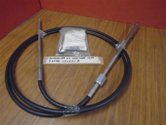 Mercury Heavy Duty Ride Guide 13FT Rack & Pinion Steering Cable