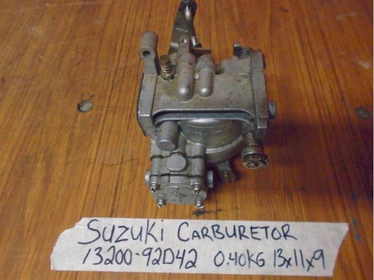 Suzuki 9.9, 8 carburetor 13200-92D60, 13200-92D42.