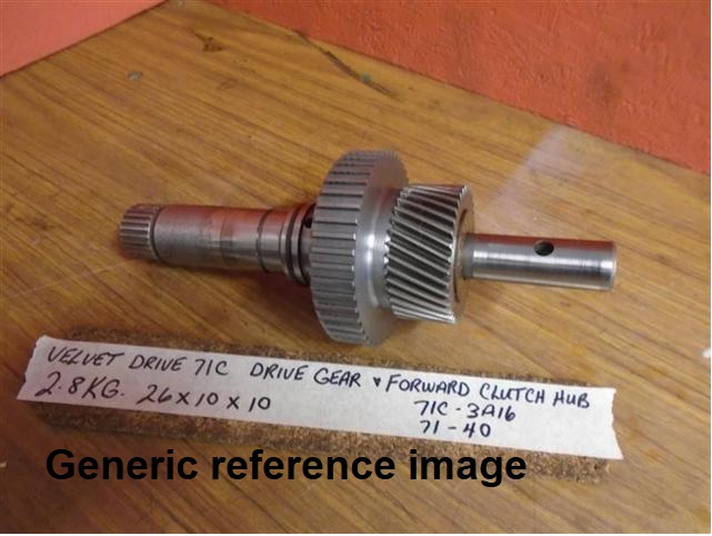 X. Products Model:Velvet drive gear shaft 71C-3A16 Manufacturer: Borg Warne...
