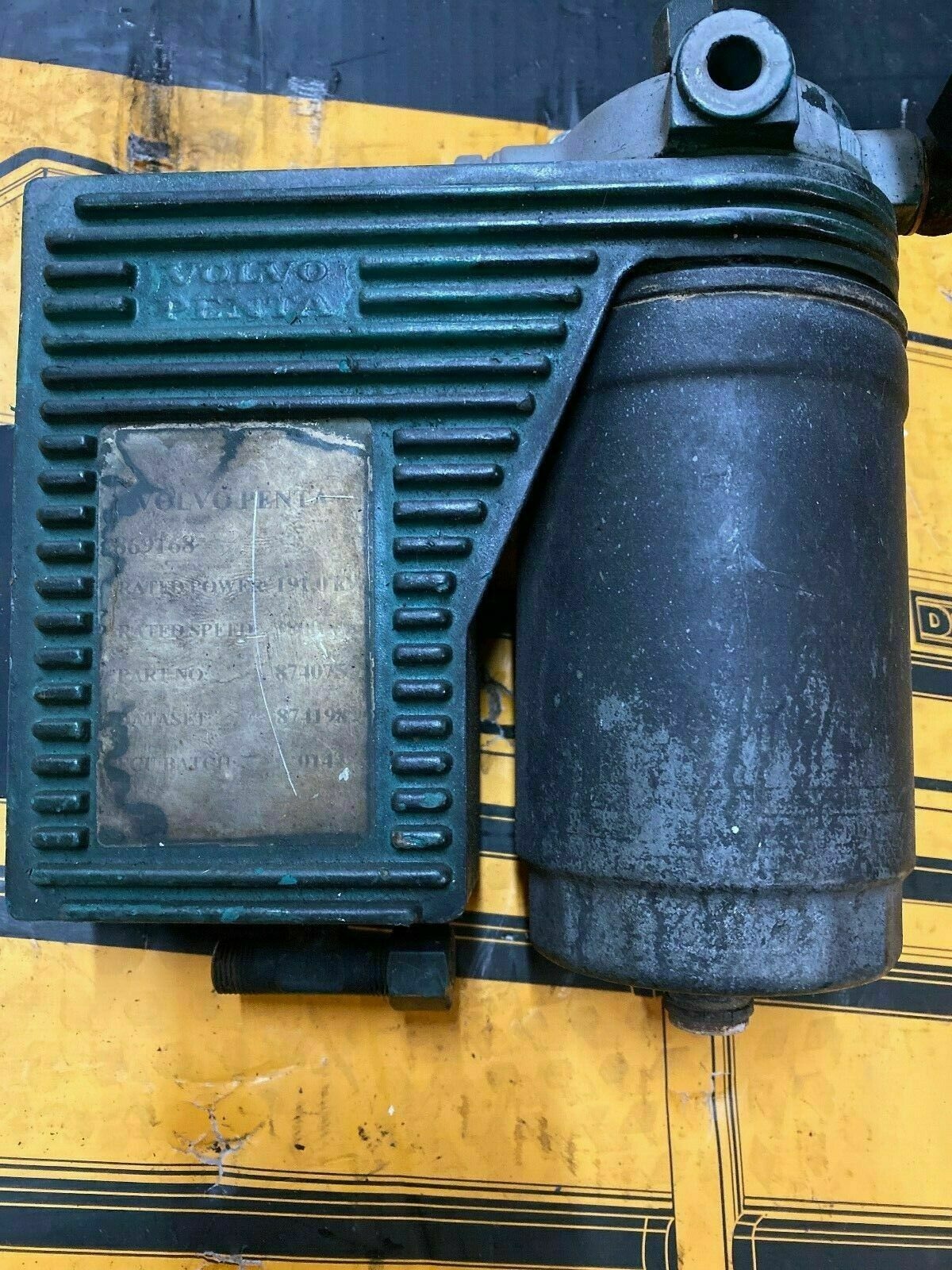 Гидроцилиндр volvo penta