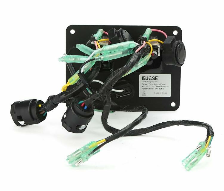 Yamaha Ignition switch panel 6K1-82570-03-00, 6K1-82570-04-00